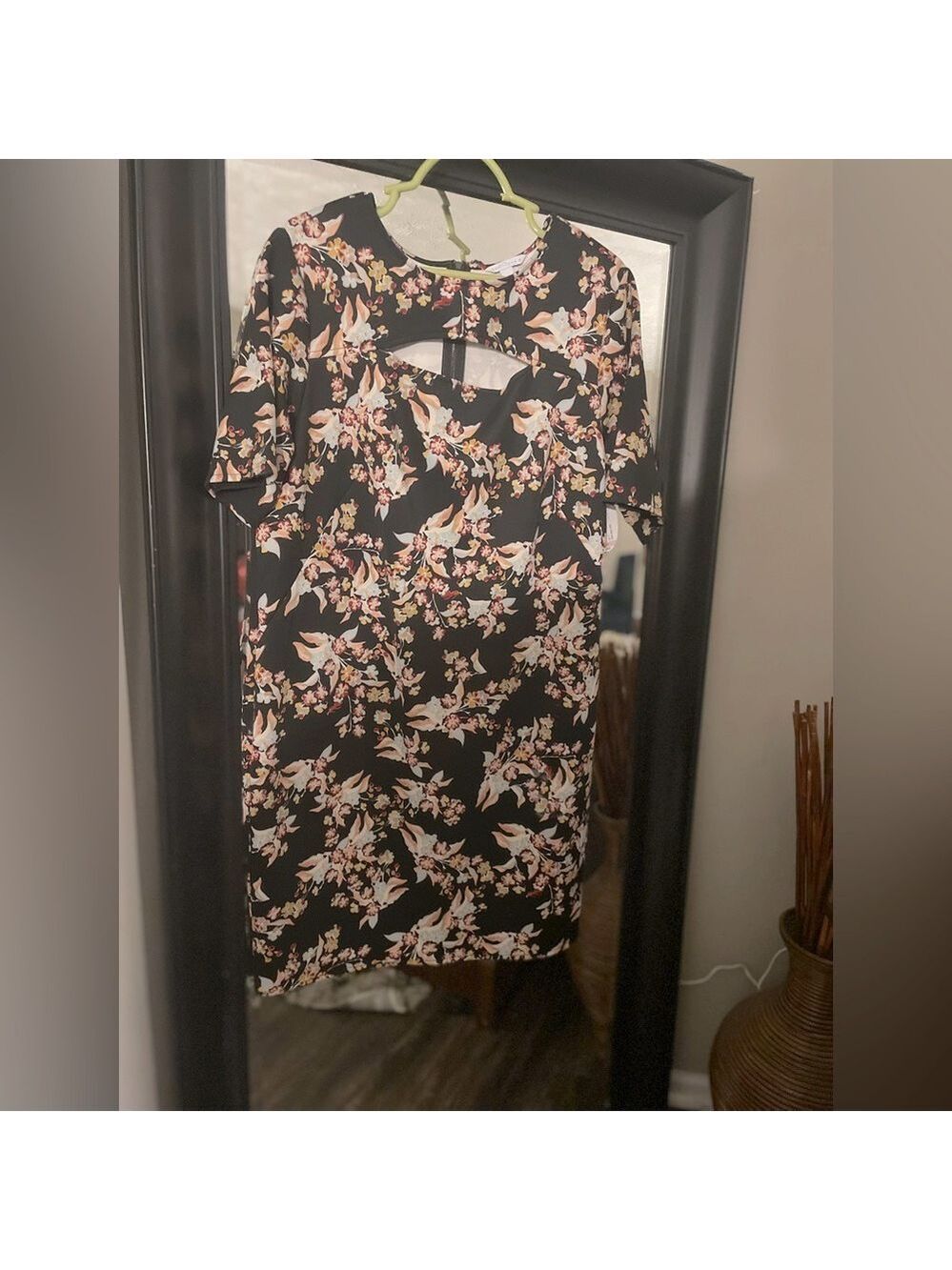 Boutique 1X Floral Dress